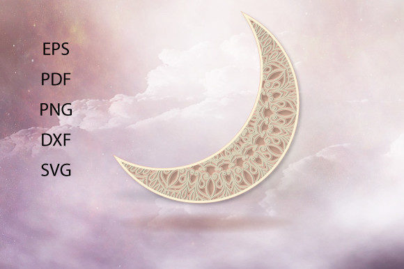 3d Luxurious Moon Floral Layer Design23: A Strategic Asset for Visual Branding