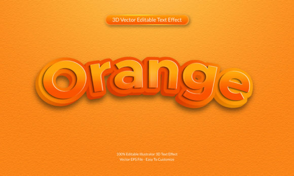 Mastering the 3D Orange Editable Text Effect Design for Professional Branding