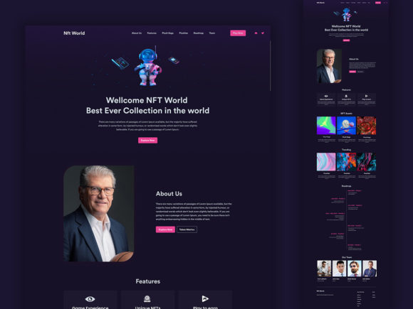 NFT Landing Page Template: Building Your Digital Marketplace with Confidence