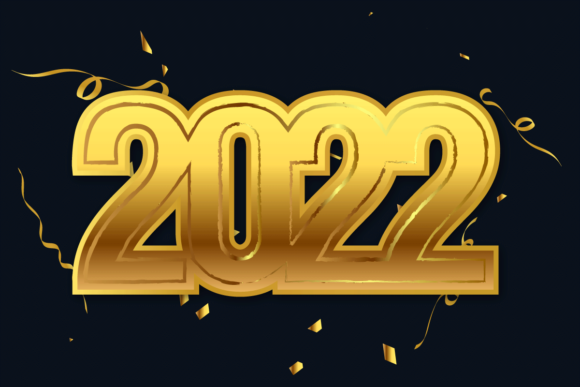 Unlocking the Magic of 2022 Golden Text Clip Art: A Guide to Festive Design Elements