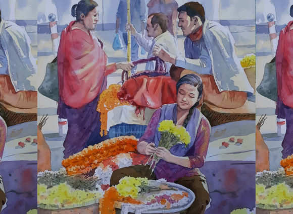 Watercolor Hand Drawn Vendor Life: Elevating Your Brand with High-Quality Vector Art